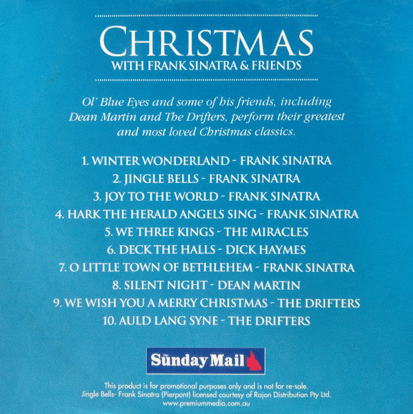 Various : Christmas With Frank Sinatra And Friends (CD, Comp, Promo)