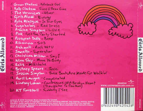 Various : Girls Allowed (CD, Comp)