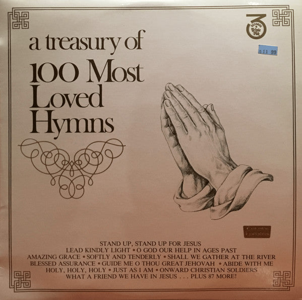 Unknown Artist : A Treasury Of 100 Most Loved Hymns (3xLP, Album, Comp)