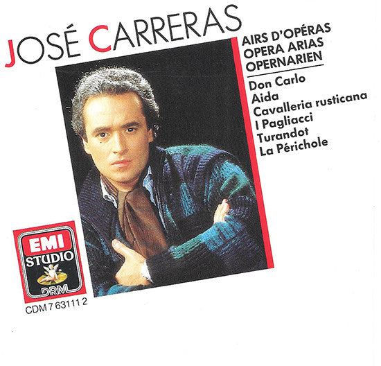 José Carreras : Arias De Óperas - Opera Arias - Opernarien (CD, Comp, RM)