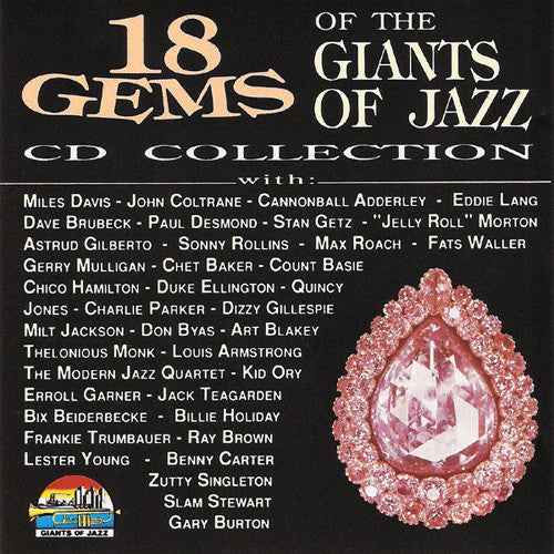 Various : 18 Gems Of The Giants Of Jazz (CD, Comp, RE)