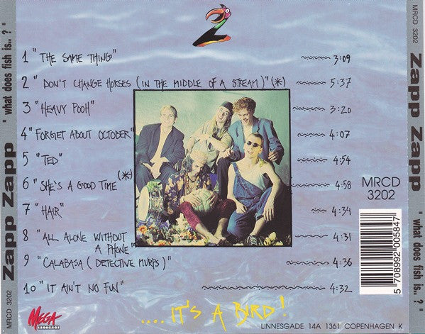 Zapp Zapp : What Does Fish Is...? (CD, Album, RE)