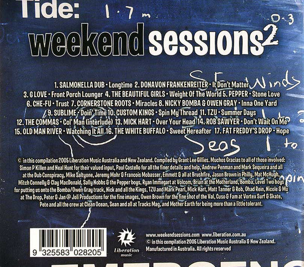 Various : Weekend Sessions 2 (CD, Comp)