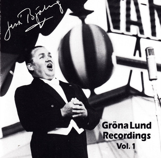 Jussi Björling : Gröna Lund Recordings Vol. 1 (CD, Comp)
