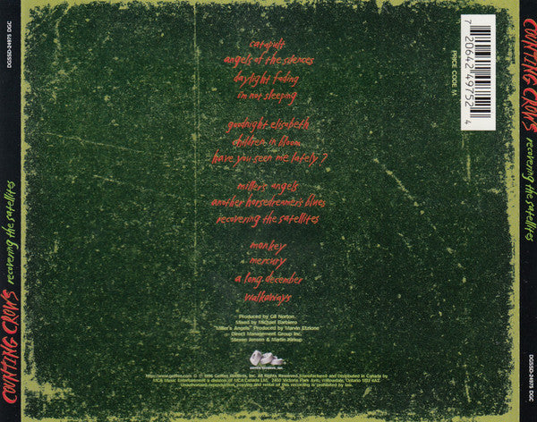 Counting Crows : Recovering The Satellites (CD, Album)