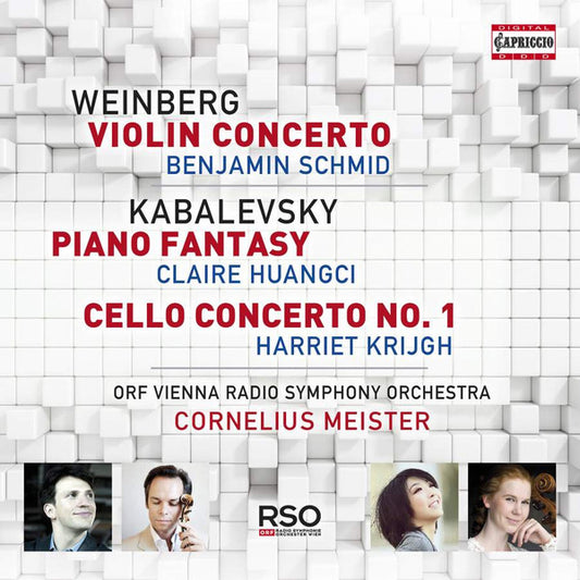 Weinberg*, Kabalevsky* - Benjamin Schmid, Claire Huangci, Harriet Krijgh, ORF Vienna Radio Symphony Orchestra*, Cornelius Meister : Concertos (CD, Album)