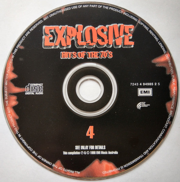 Various : Explosive Hits Of The 70's Volume 4 (CD, Comp)