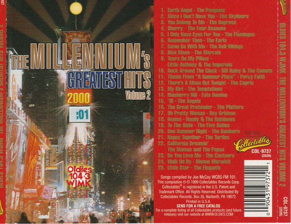 Various : The Millennium's Greatest Hits Volume 2 (CD, Comp)