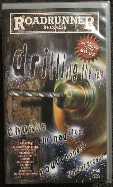 Various : Drilling The Vein (VHS, Comp, PAL, Hi-)