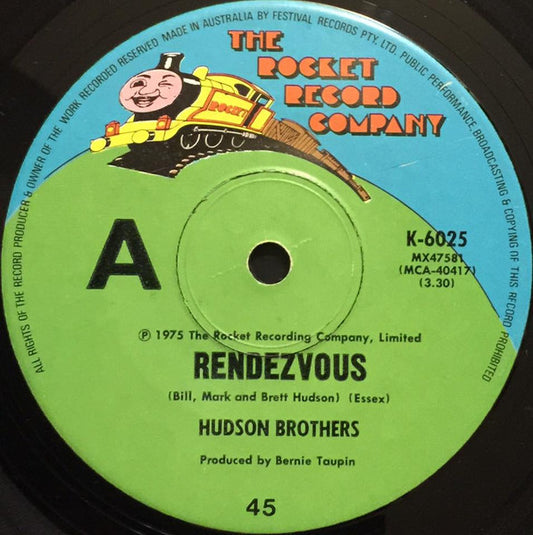 Hudson Brothers : Rendezvous (7", Single)