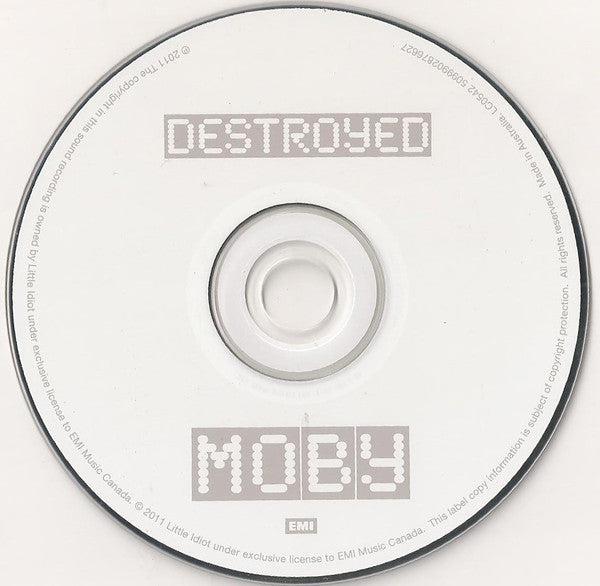 Moby : Destroyed (CD, Album)