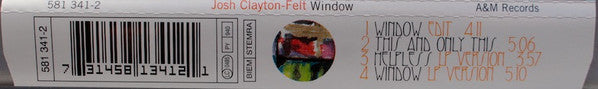 Josh Clayton-Felt : Window (CD, Single)