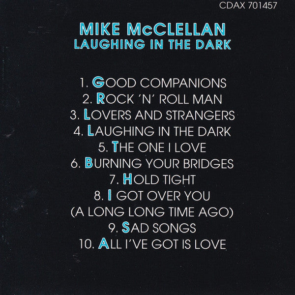 Mike McClellan : Laughing In The Dark (CD, Album, RE)