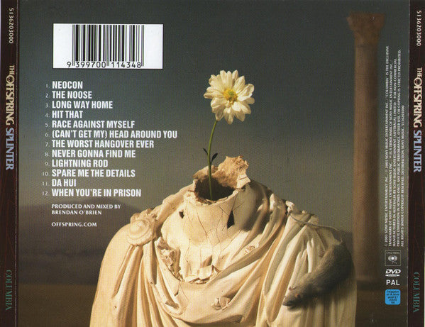 The Offspring : Splinter (CD, Album, Enh + DVD-V, PAL)