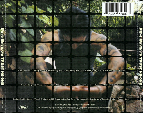 Dave Navarro : Trust No One (CD, Album)