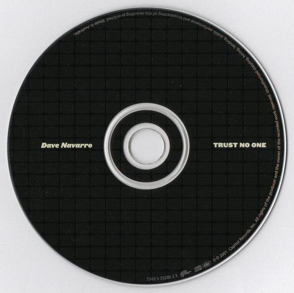 Dave Navarro : Trust No One (CD, Album)