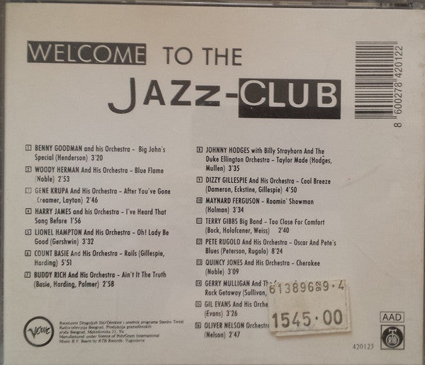 Various : Jazz-Club · Big Band (CD, Comp)