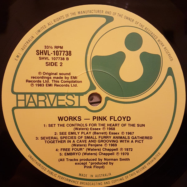 Pink Floyd : Works (LP, Comp)