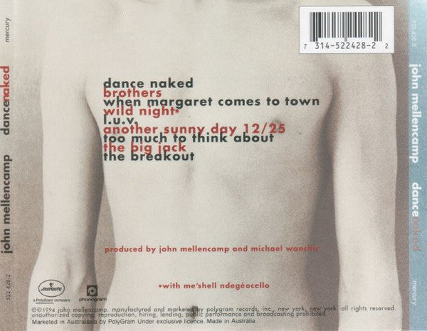 John Mellencamp* : Dance Naked (2xCD, Album, S/Edition)