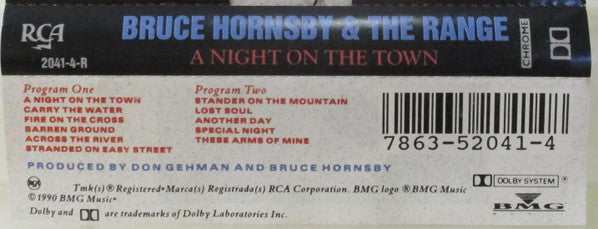 Bruce Hornsby & The Range* : A Night On The Town (Cass, Album)