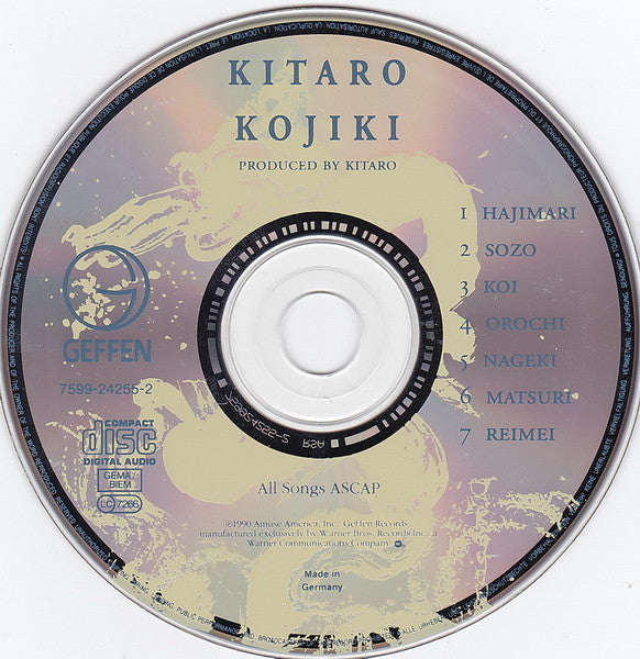 Kitaro : Kojiki (CD, Album)