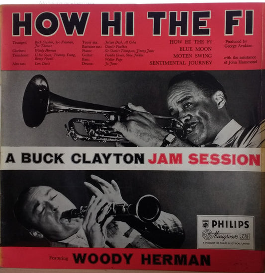 Buck Clayton Featuring Woody Herman : How Hi The Fi (LP, Mono)
