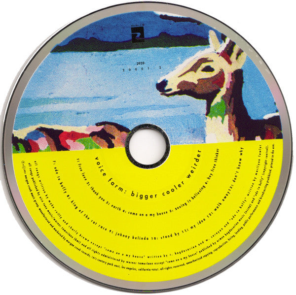 Voice Farm : Bigger Cooler Weirder (CD, Album, Comp)