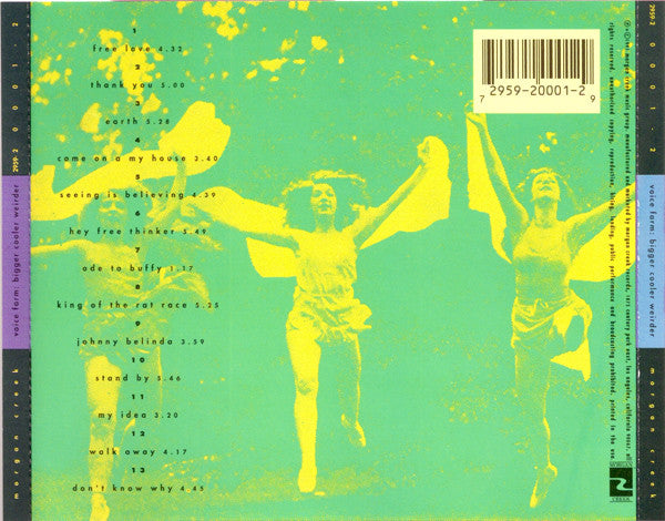 Voice Farm : Bigger Cooler Weirder (CD, Album, Comp)