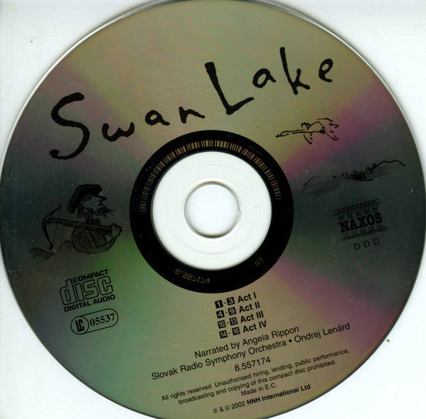 Pyotr Ilyich Tchaikovsky, Angela Rippon : Swan Lake (CD, Album)