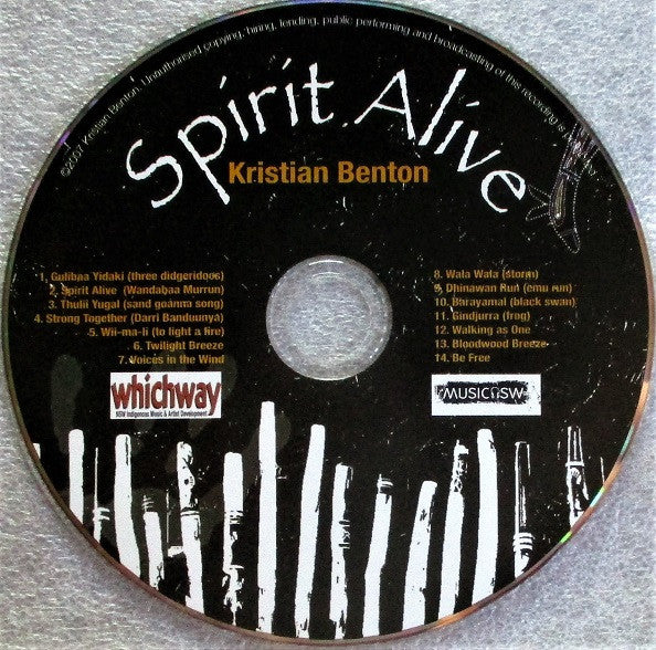 Kristian Benton : Spirit Alive (CD, Album)