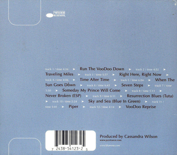 Cassandra Wilson : Traveling Miles (CD, Album)