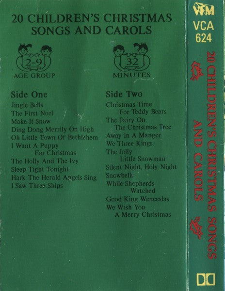 Unknown Artist : 20 Childrens Songs And Carols (Cass)