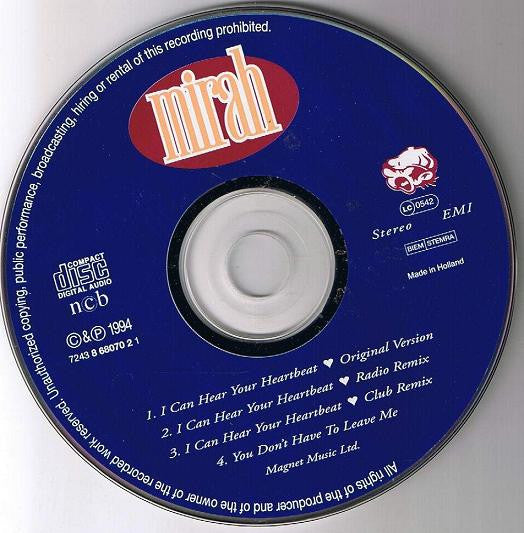 Mirah (6) : I Can Hear Your Heartbeat (CD, Maxi)