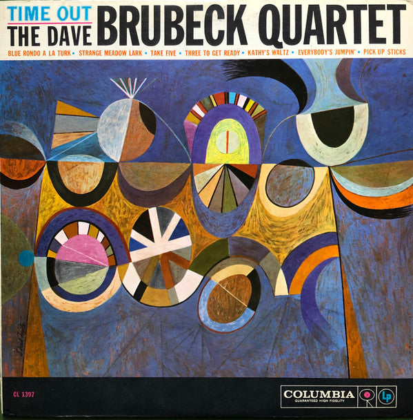The Dave Brubeck Quartet : Time Out (LP, Album, Mono, Ter)