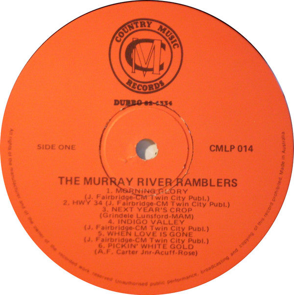 The Murray River Ramblers : Morning Glory (LP, Album)