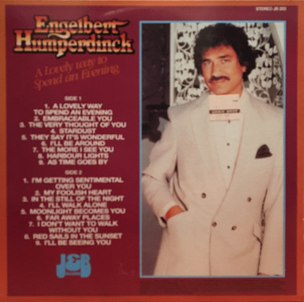 Engelbert Humperdinck : A Lovely Way To Spend An Evening (LP, Album)