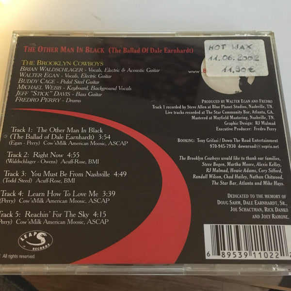 The Brooklyn Cowboys : The Other Man In Black (CD, Album)