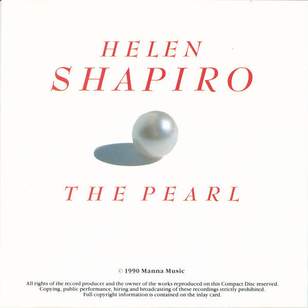 Helen Shapiro : The Pearl (CD, Album)