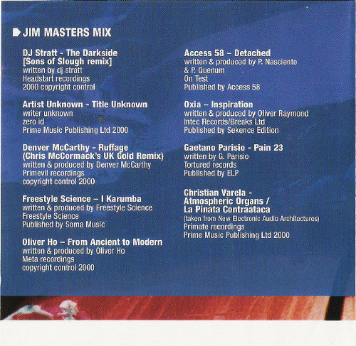 Jim Masters And Trevor Rockcliffe : DJ Presents: The Sound Of Ultimate BASE - A Celebration Of 5 Years (CD, Comp, Mixed)