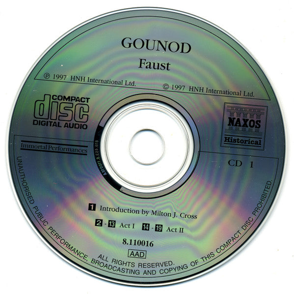 Gounod*, Helen Jepson, Richard Crooks (2), Ezio Pinza, Leonard Warren : Faust (2xCD, Album, RE, RM)