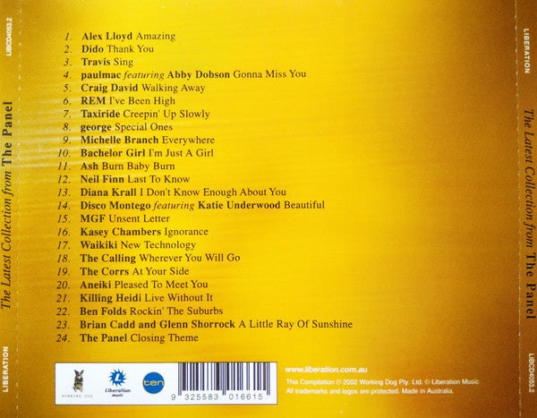 Various : The Latest Collection: Music Live From The Panel (CD, Comp)