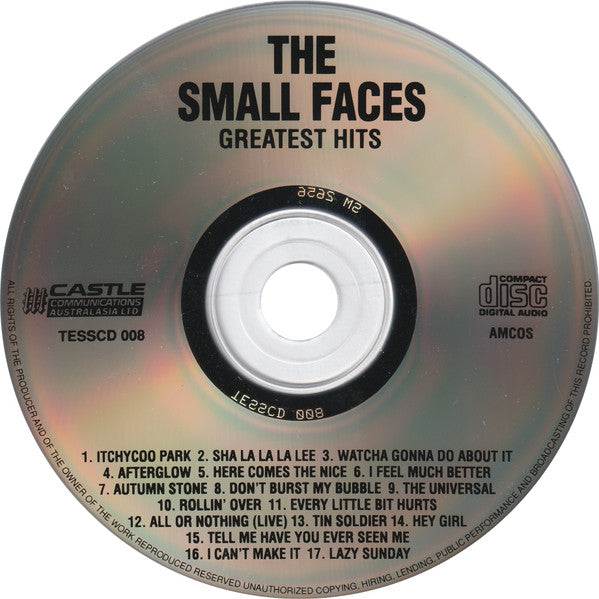 The Small Faces* : Greatest Hits (CD, Comp)