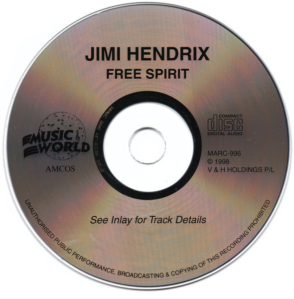 Jimi Hendrix : Free Spirit (CD, Comp)