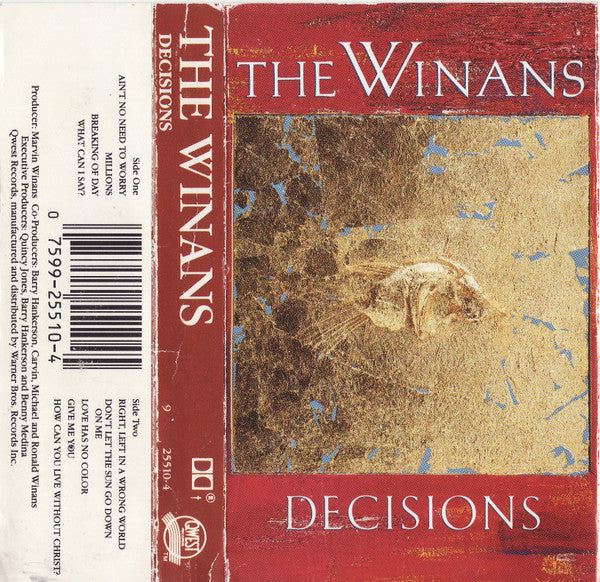 The Winans : Decisions (Cass, Album)