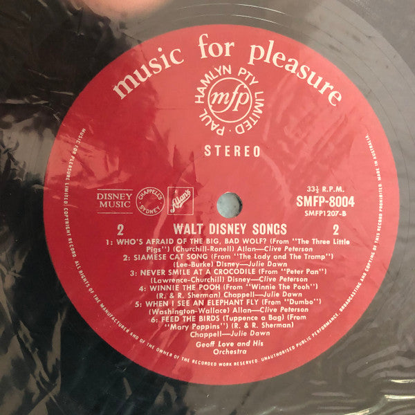 Mike Sammes Singers And Geoff Love : The Jungle Book (LP)