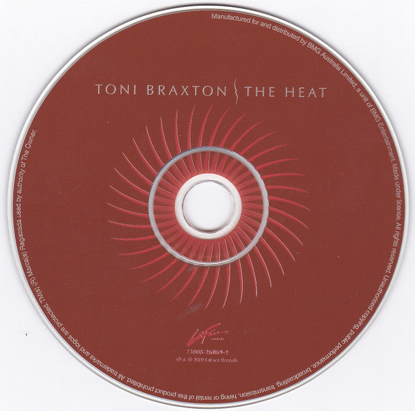 Toni Braxton : The Heat (CD, Album)