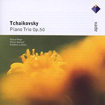 Tchaikovsky* - Pascal Rogé, Pierre Amoyal, Frédéric Lodéon : Piano Trio Op. 50 (CD, Album)