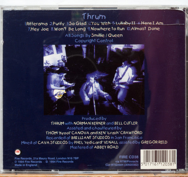 Thrum : Rifferama (CD, Album)