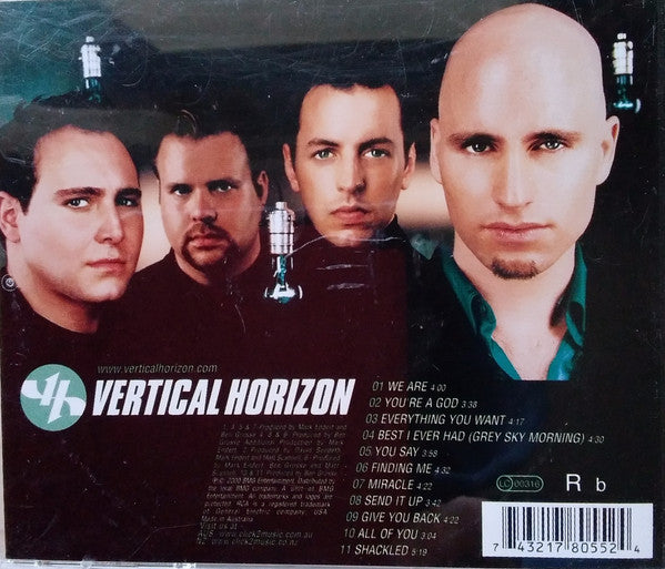 Vertical Horizon : Everything You Want (CD, Album, RE)