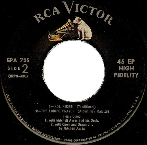 Perry Como : I Believe (7", EP)